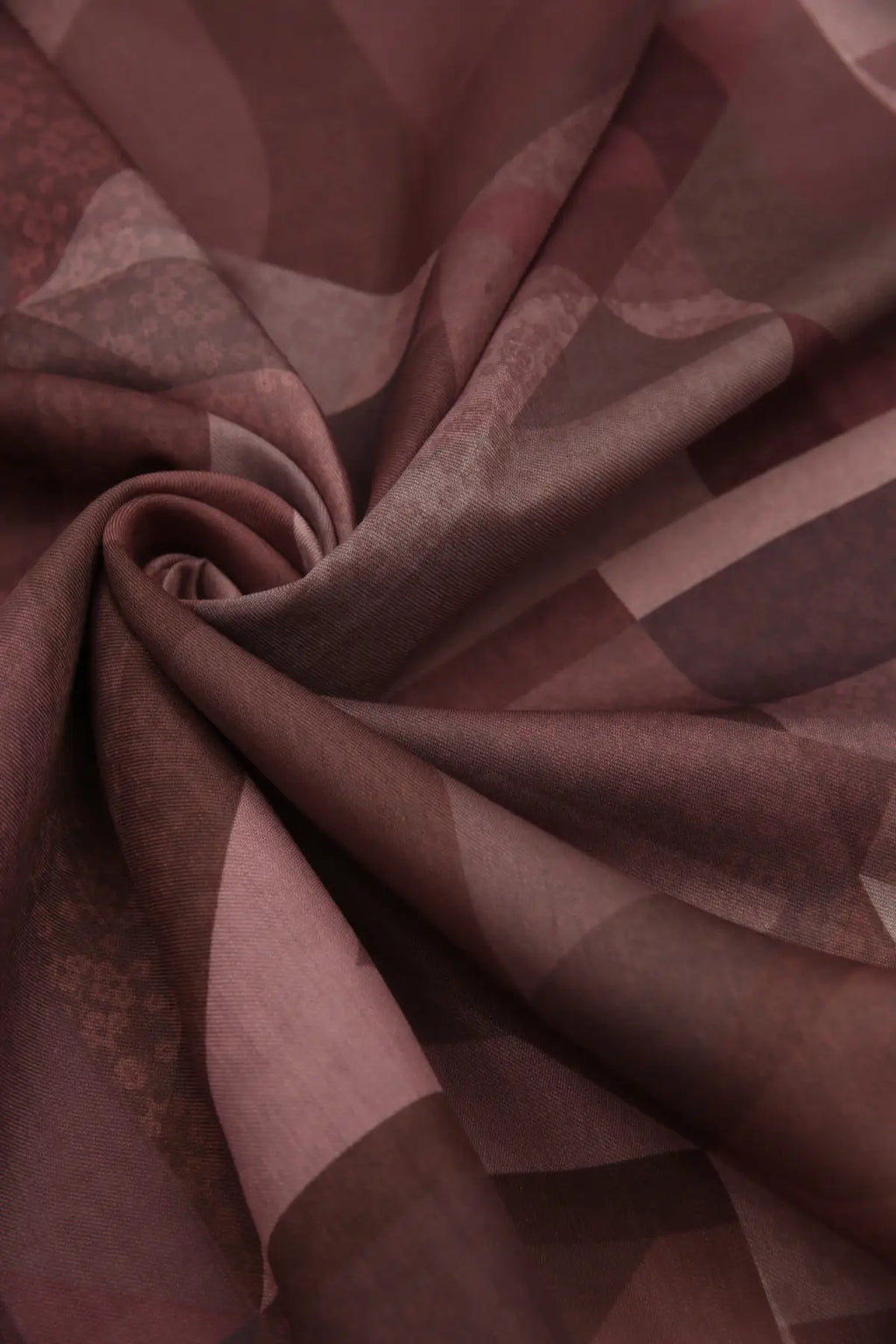 Astrid Desen Şal -  Bordo - MK13