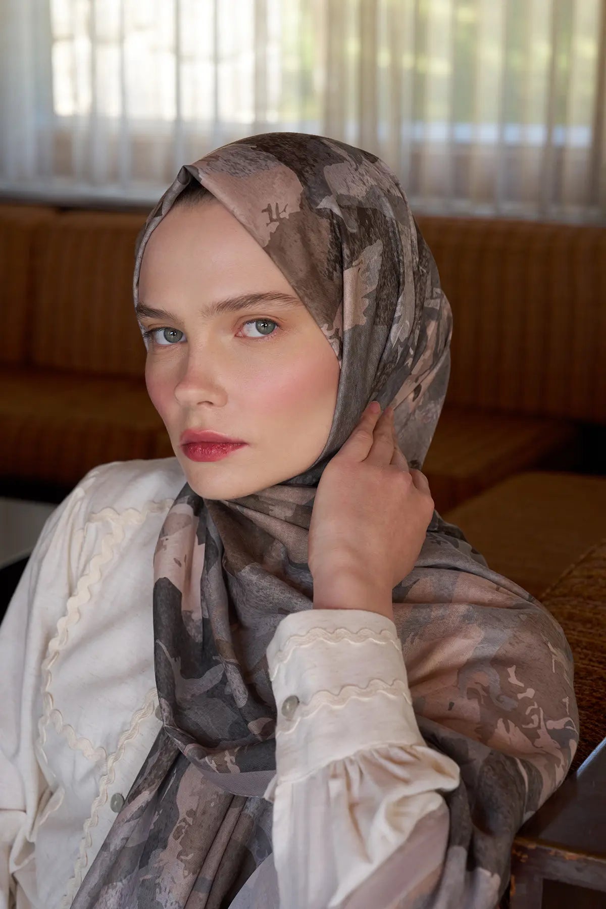 Flora Desenli Kil Şal - S07
