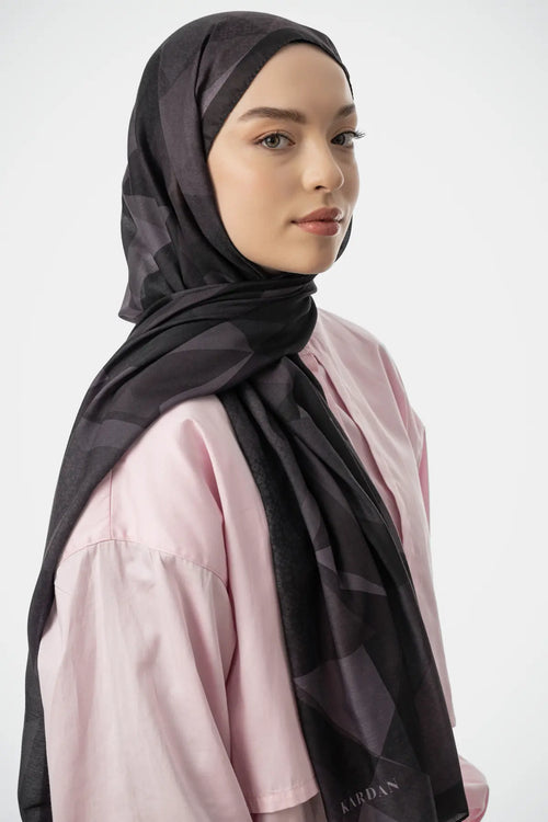 Astrid Desen Şal -  Bazalt