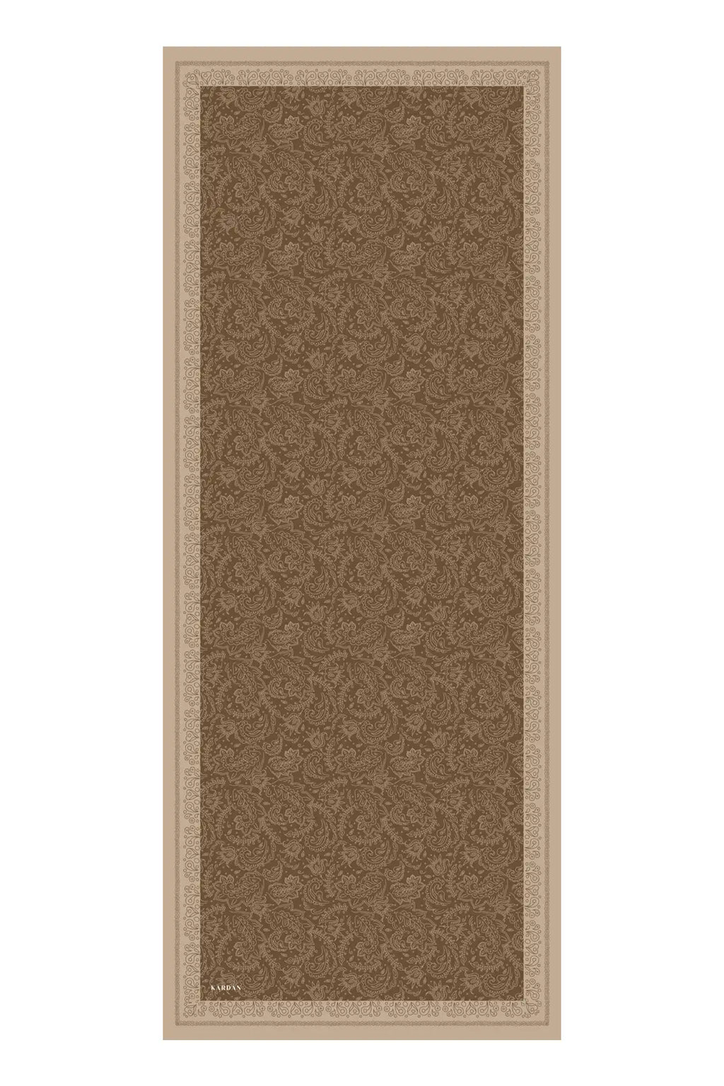 Rosa Desen Şal - Safran - M12