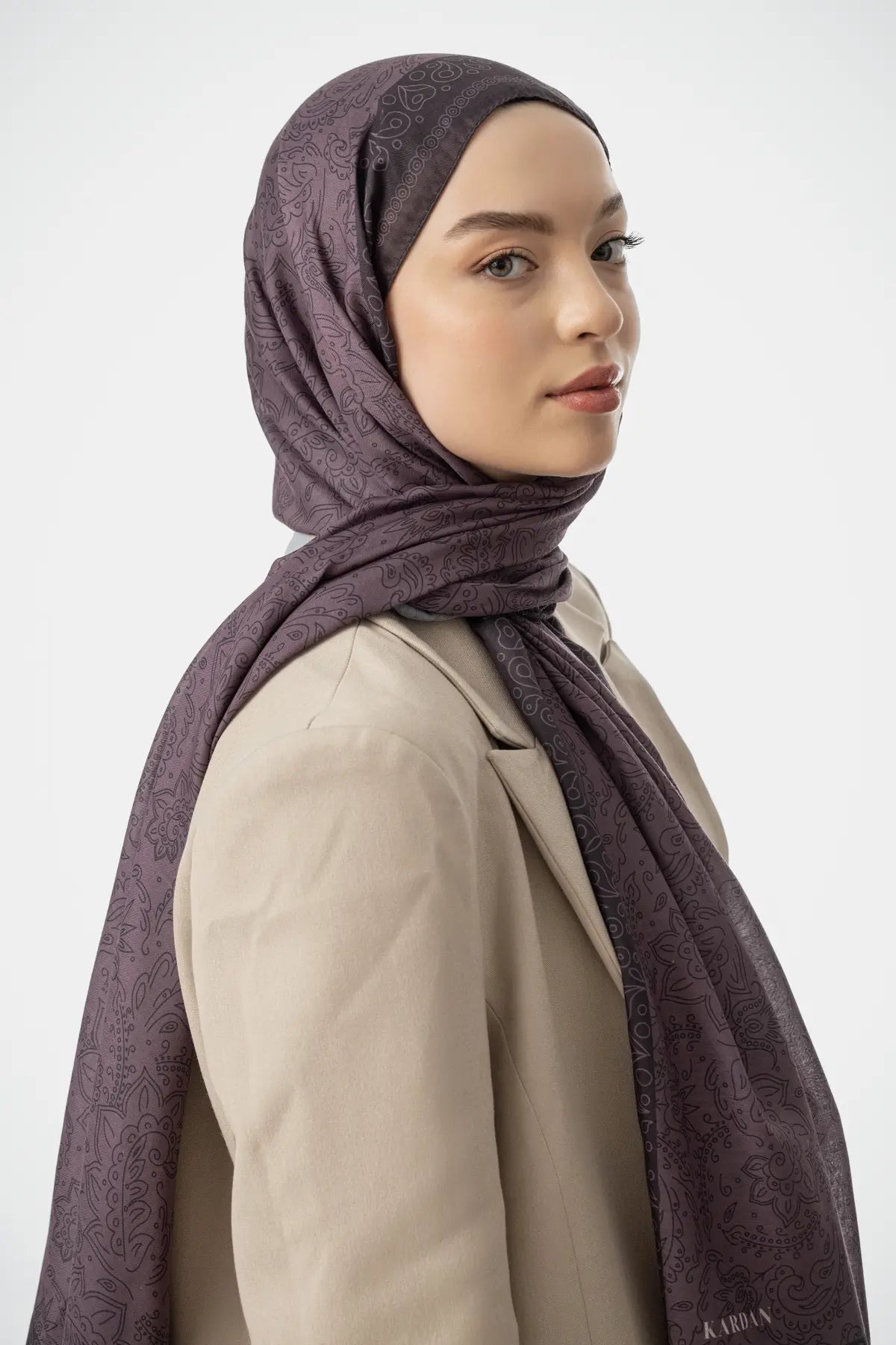 Rosa Desenli Taflan Şal, ek dış mekan görünüm – Kardan Mist