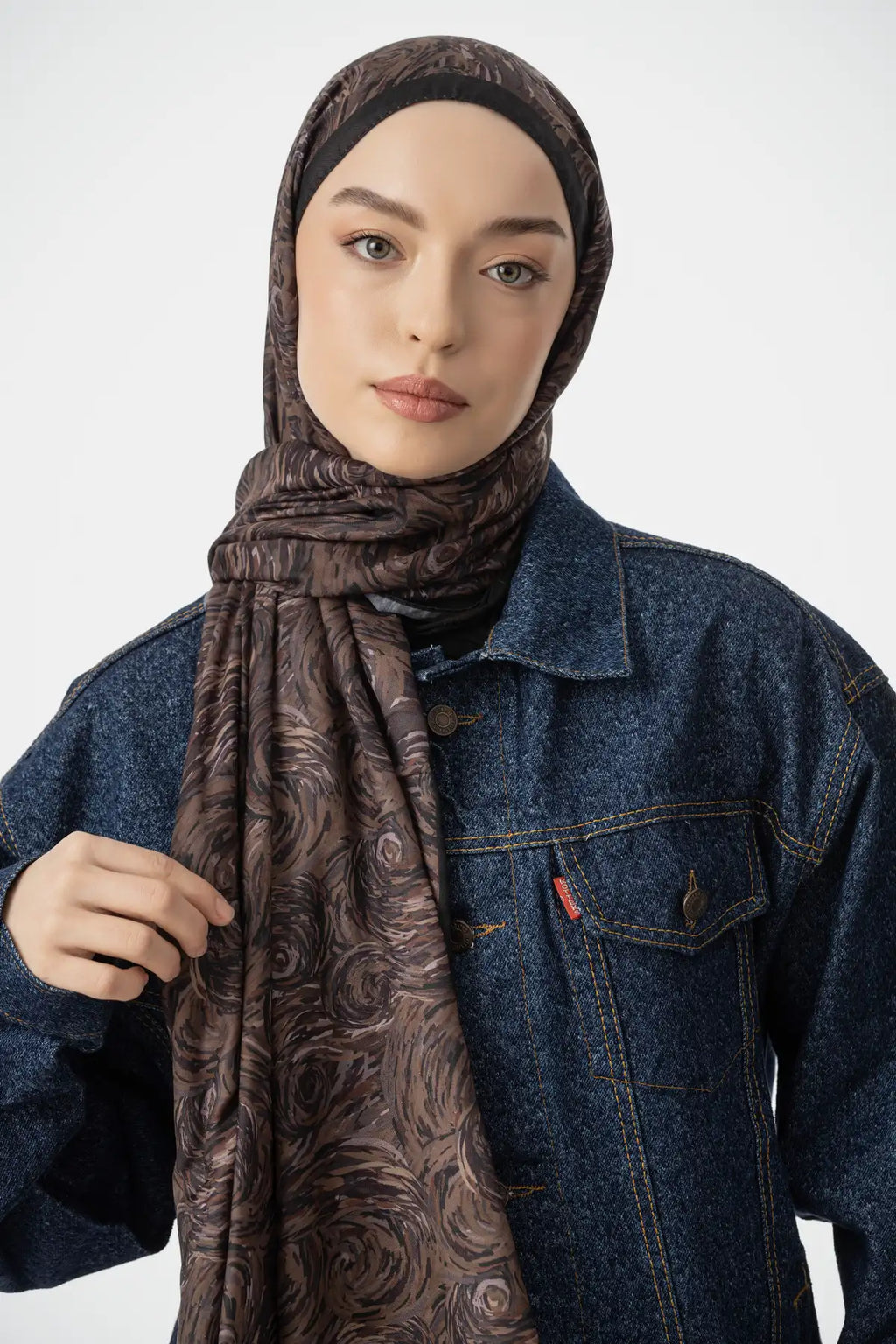 Vera Desen Şal - Acı Kahve - S21