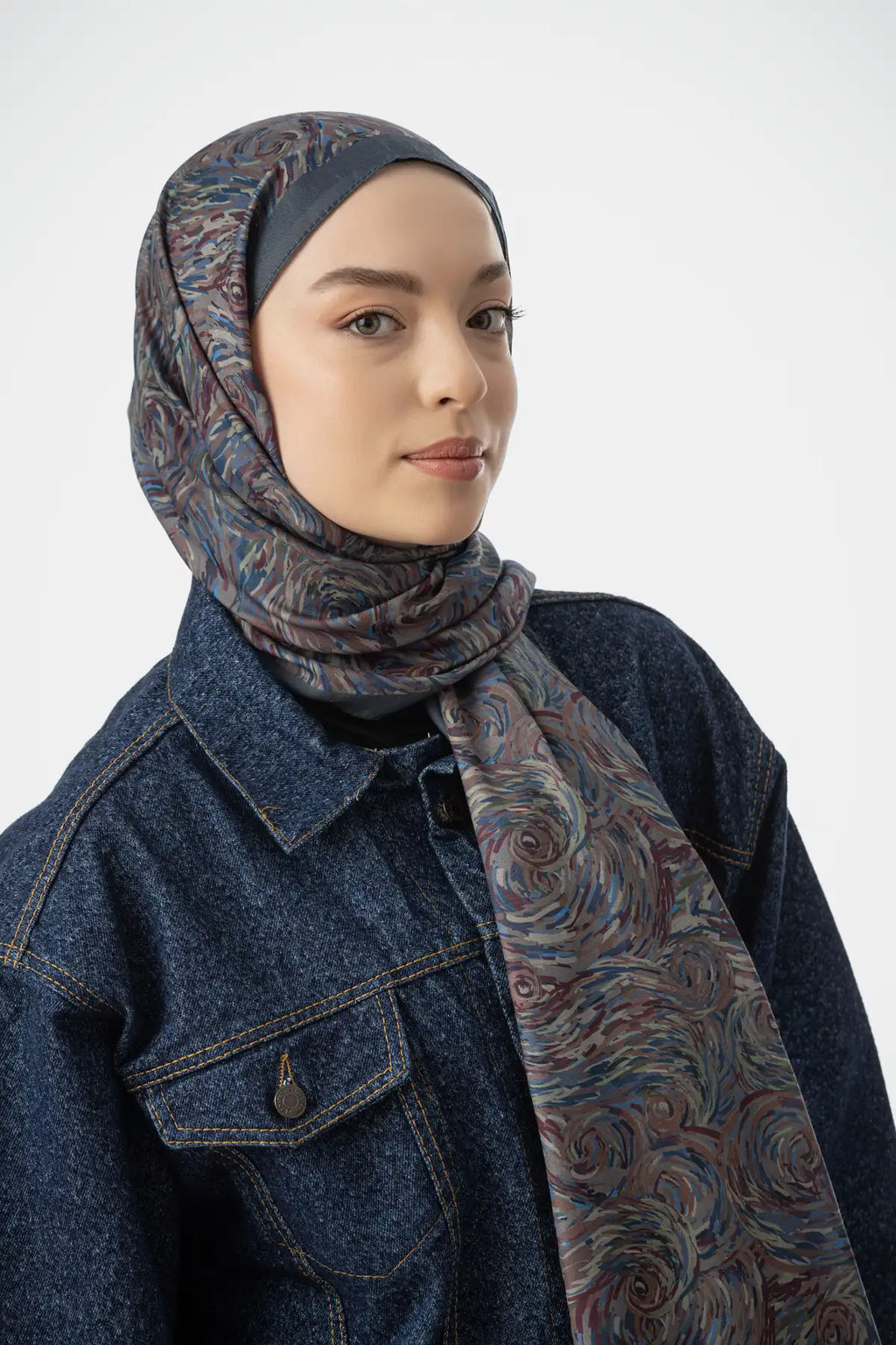 Vera Desen Şal - Nefti Yeşil - S20