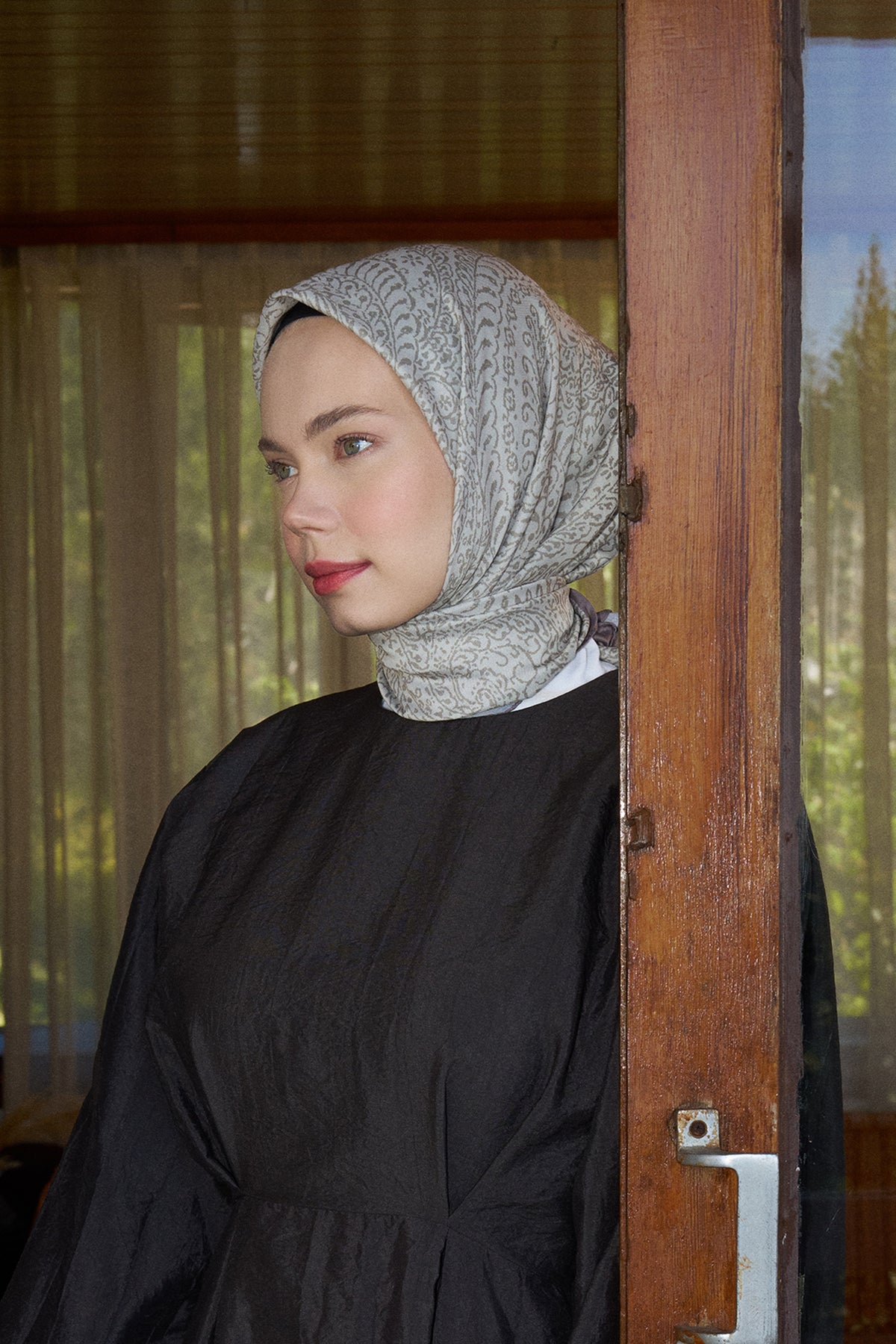 Paisley Desenli Çağla Eşarp - MK06