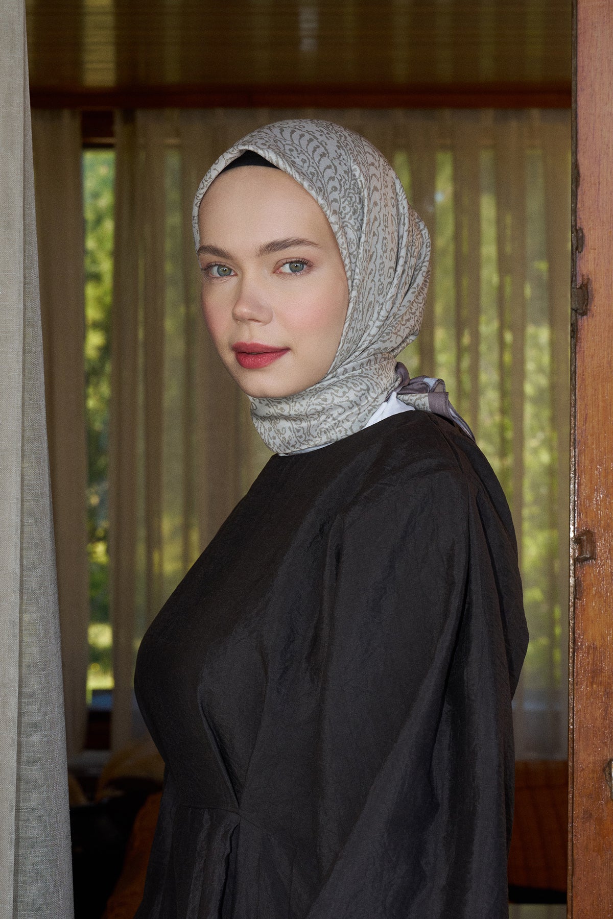 Paisley Desenli Çağla Eşarp - MK06