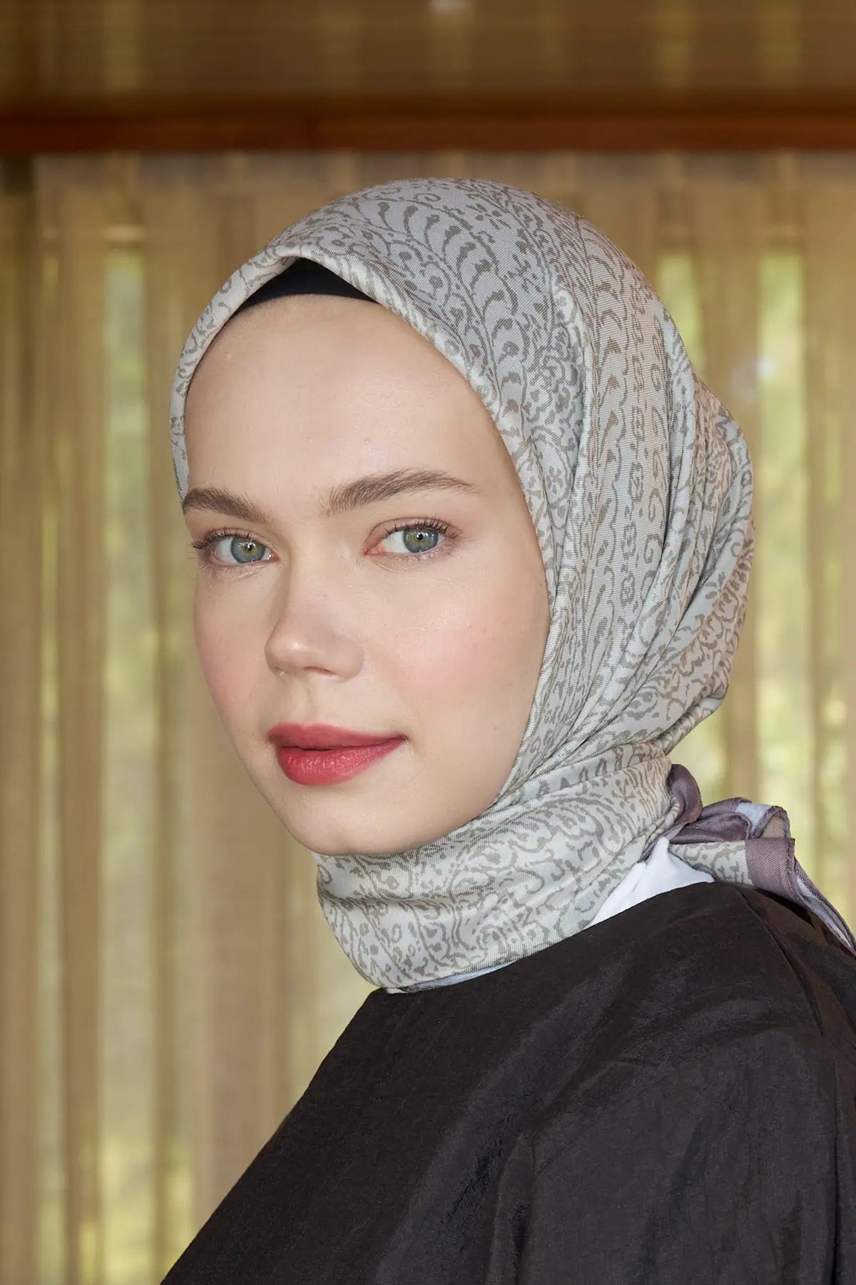 Paisley Desenli Çağla Eşarp - MK06