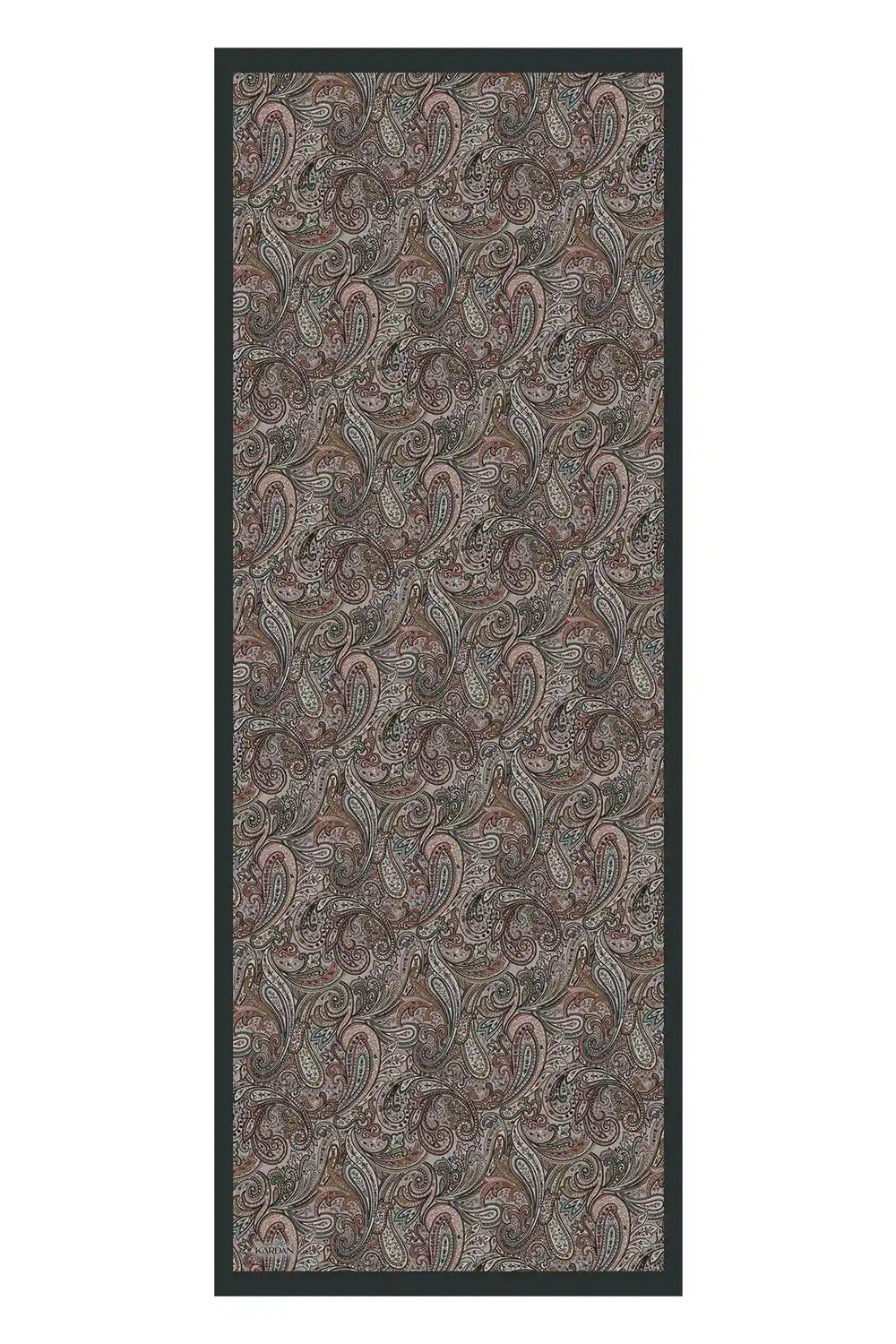 Paisley Desenli Yeşil Şal - MK05