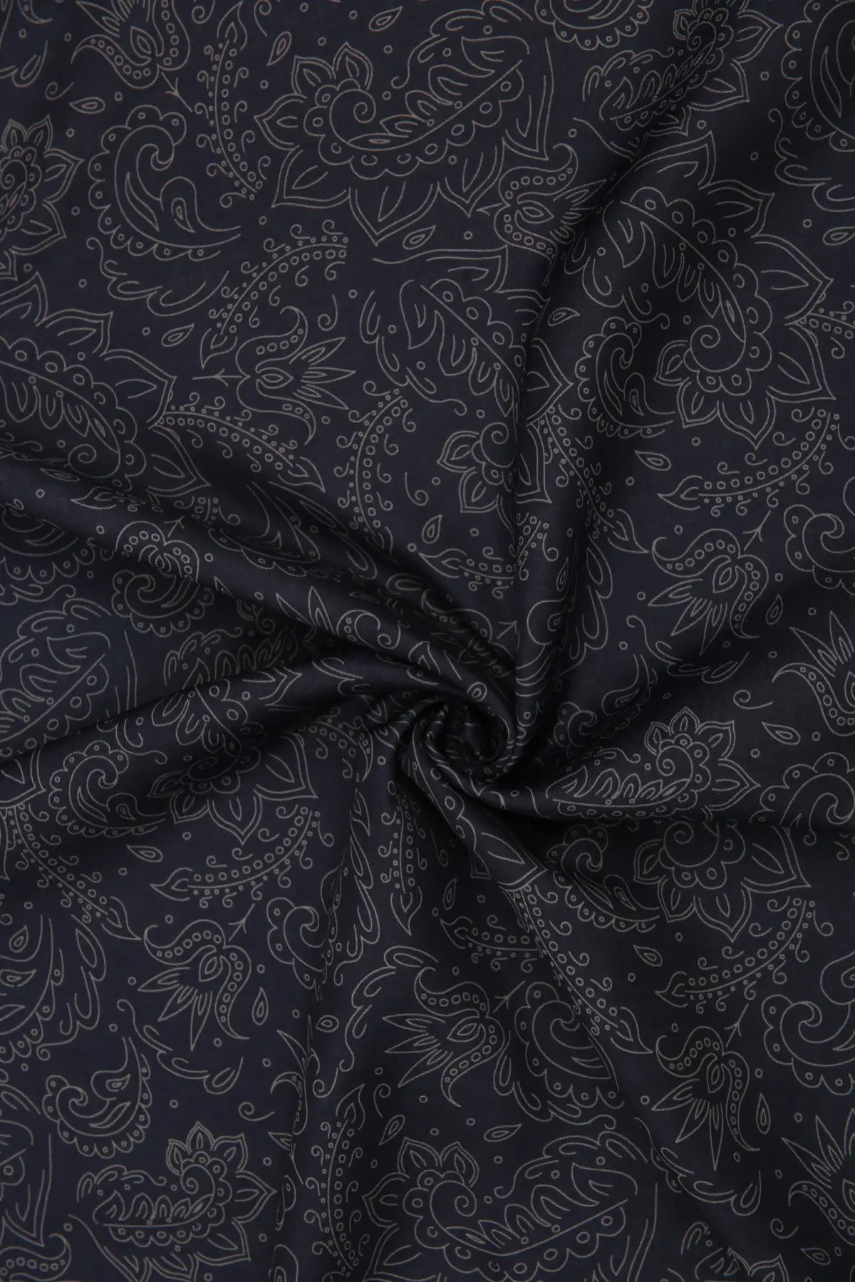 Rosa Desen Şal - Lacivert - M14