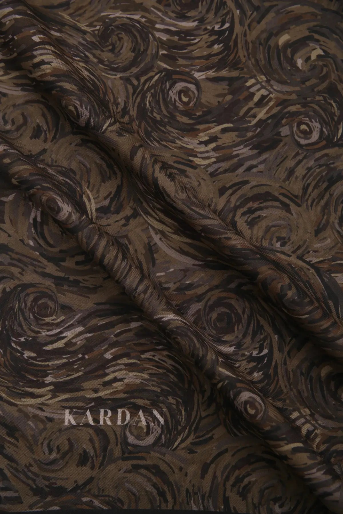 Vera Desen Şal - Acı Kahve - S21