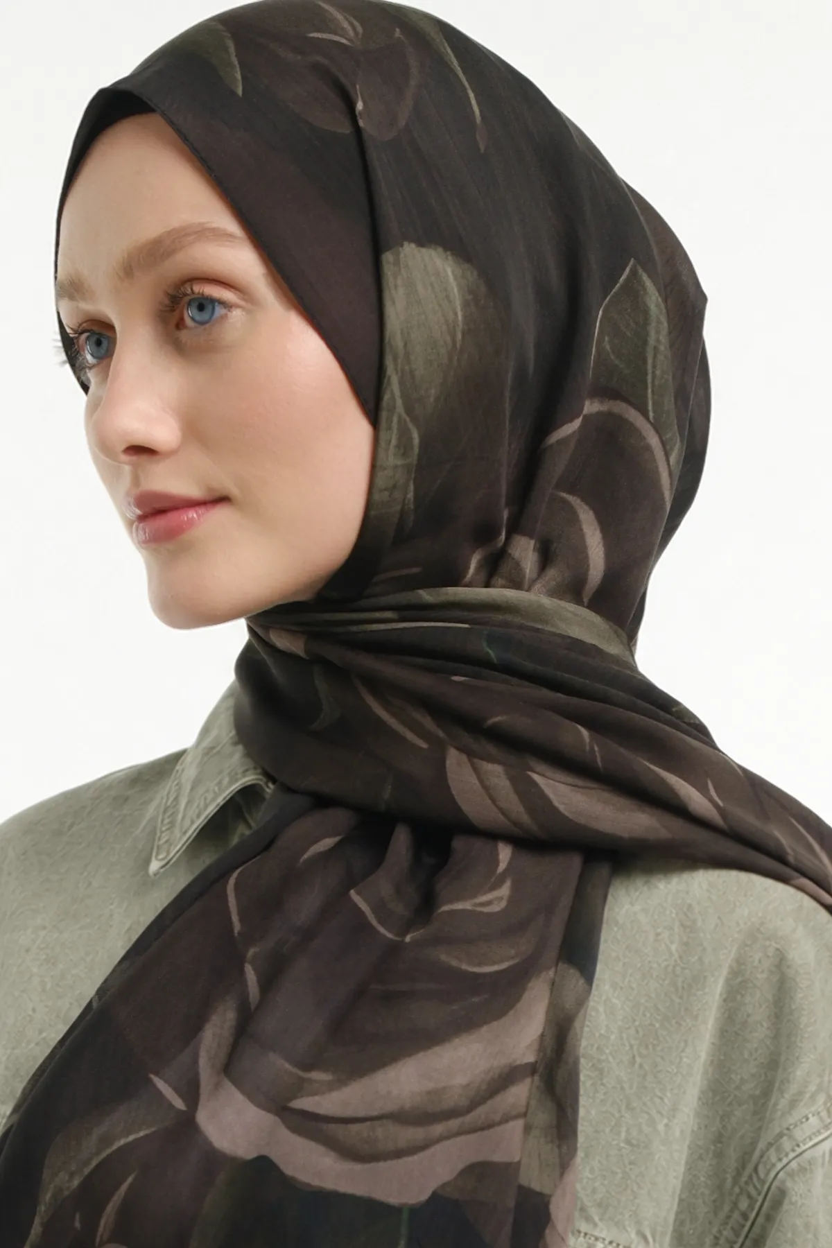 Root Desenli Toprak Şal