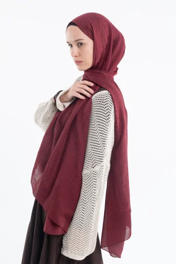 ARC NAIA Jakar Şal - Bordo